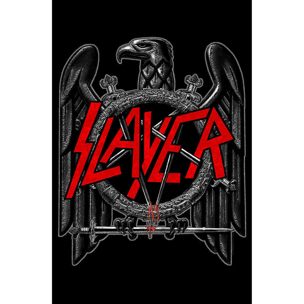 Slayer - Black Eagle Textile Poster - Multicolours